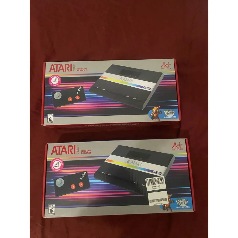 2024 Atari 7800 Plus Official HDMI Console & Wireless Controller 7800+ Sealed